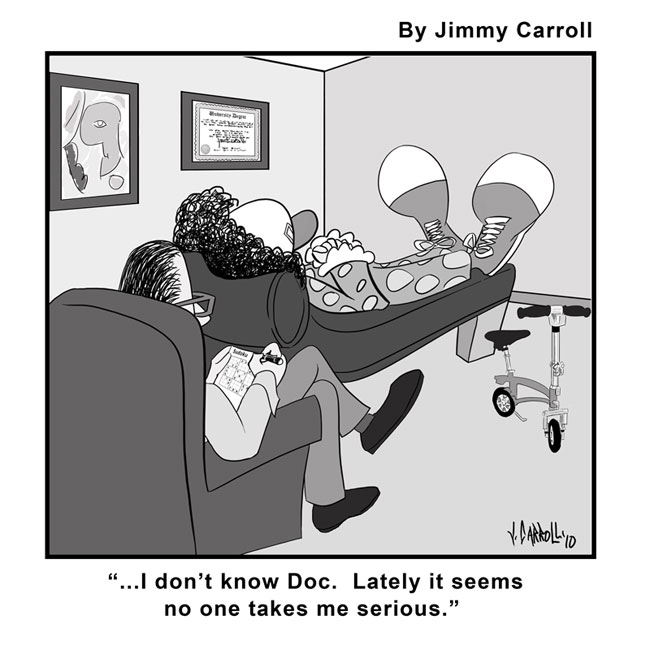 Jimmy Carroll A Serious Clown