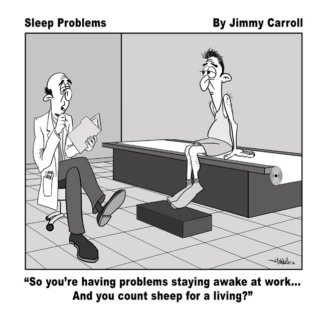 Jimmy Carroll Sleep Problems